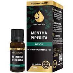 Ulei esential integral de Menta Piperita, 10 ml, Cosmo Pharm