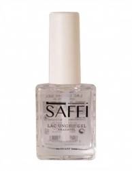 Lac de unghii gel transparent, 01, 10 ml, Saffi