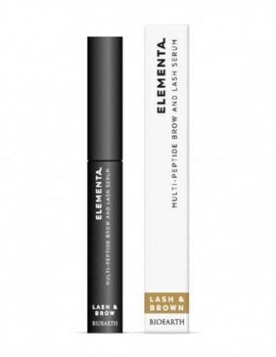 Ser pentru gene si sprancene cu peptide, 50 ml, Elementa Bioearth