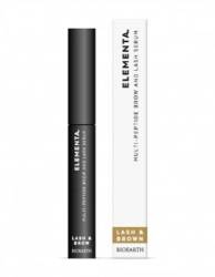 Ser pentru gene si sprancene cu peptide, 50 ml, Elementa Bioearth