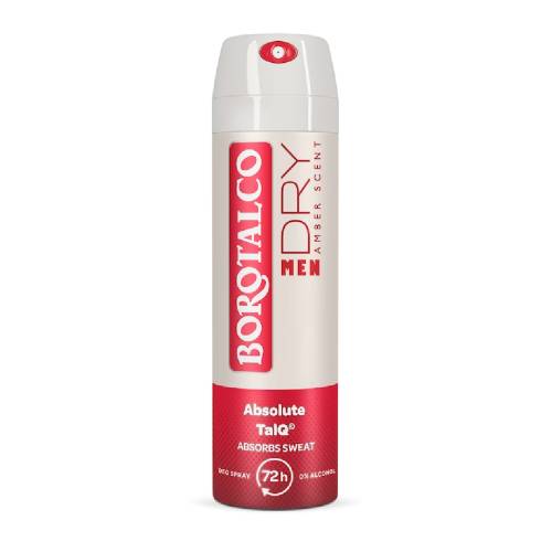 Deodorant spray pentru barbati Dry Amber, 150ml, Borotalco