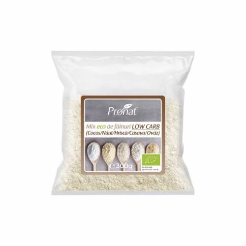 Pronat Faina Low Carb (cocos, naut, cassava, hrisca, ovaz), 300g