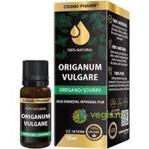Ulei esential integral de Oregano, 10 ml, Cosmo Pharm