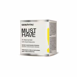 Gerovital Must Have Sorbet-crema booster hidratare 2% Niacinamida, 50ml
