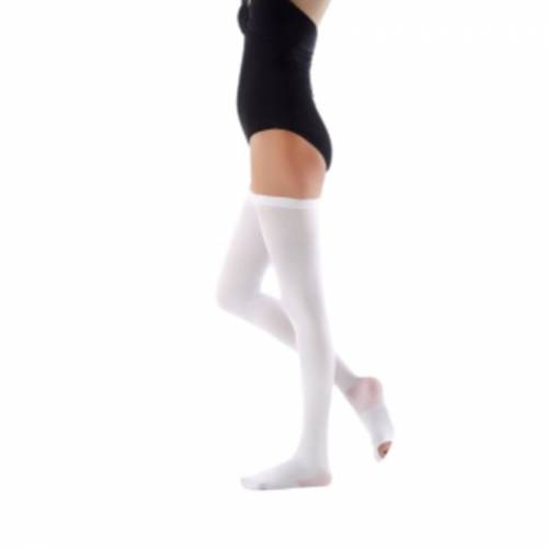 RAYAT Ciorapi anti-embolism AG, pana la coapsa, alb, marimea 7, 1 pereche
