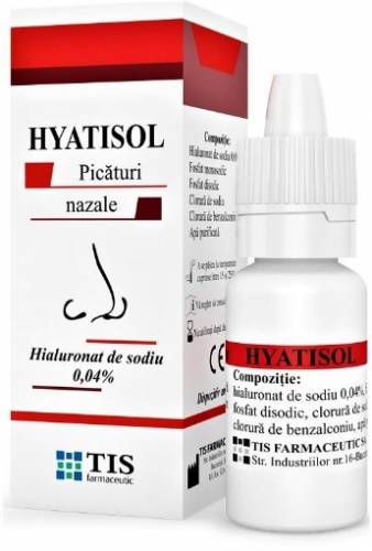 tis hyatisol picaturi nazale cu acid hialuronic 10ml