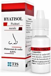 tis hyatisol picaturi nazale cu acid hialuronic 10ml
