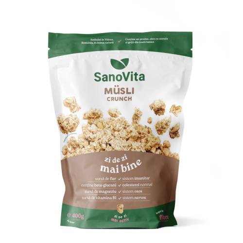 Musli Crunch, 400g, SanoVita