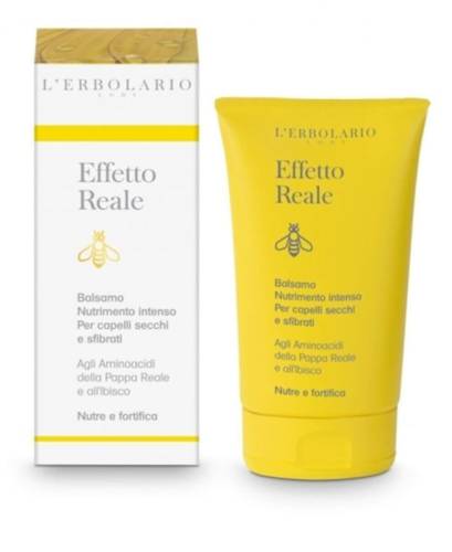 L'Erbolario Effetto Reale Balsam hranire intensiva par uscat si deteriorat, 30ml