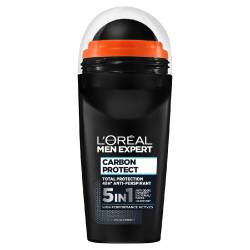 Antiperspirant roll-on Men Expert Carbon Protect, 50ml, L'oreal Paris