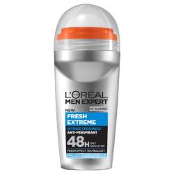 Antiperspirant roll-on Men Expert Fresh Extreme, 50ml, L'oreal Paris