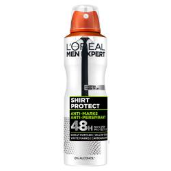 Antiperspirant spray Men Expert Shirt Protect, 150ml, L'oreal Paris