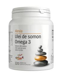 Ulei de somon Omega 3 60cpr, Alevia