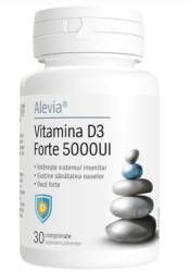 Vitamina D3 Forte 5000UI, 30cpr - Alevia