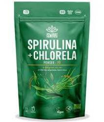 Pulbere de Spirulina si Chlorella, eco-bio, 125 g, Iswari