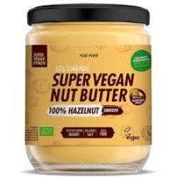 Crema fina din alune de padure, Super Vegan Nut Butter, fara zahar, eco-bio, Super Vegan, 400 g, Iswari