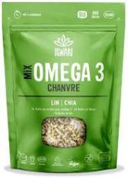 Mix Omega 3, cu seminte de canepa, in si chia, eco-bio, 200 g,  Iswari