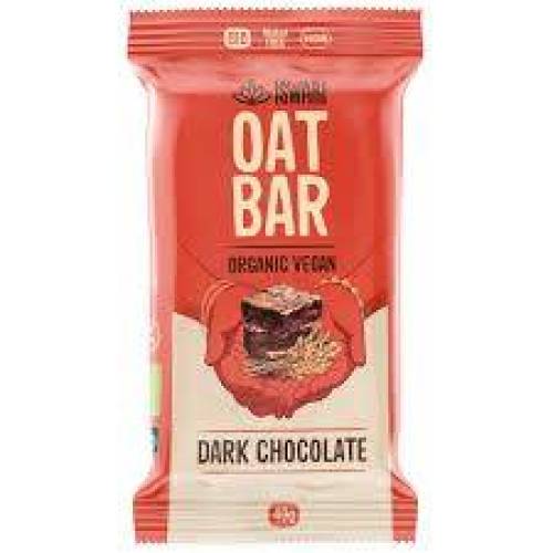 Baton energizant din ovaz si ciocolata neagra, eco-bio, 40 g, Iswari