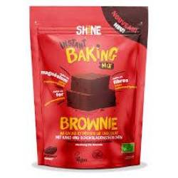Amestec instant pentru brownie, cu cacao si bucati de ciocolata, eco-bio,  350 g, Shine