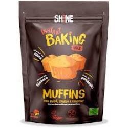 Amestec instant pentru muffins, cu mere, scortisoara si ghimbir, eco-bio, Shine