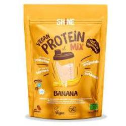 Shake proteic cu banane, eco-bio, 250 g,  Shine Drinks