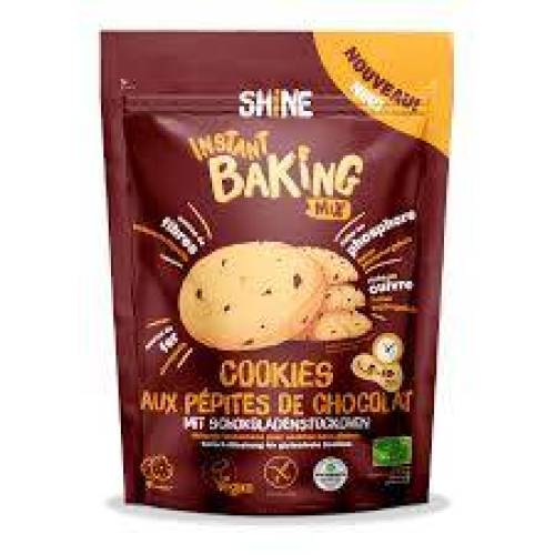 Amestec instant pentru cookies, cu bucati de ciocolata, eco-bio, 300 g, Shine