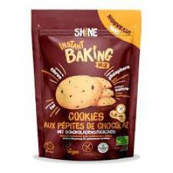 Amestec instant pentru cookies, cu bucati de ciocolata, eco-bio, 300 g, Shine