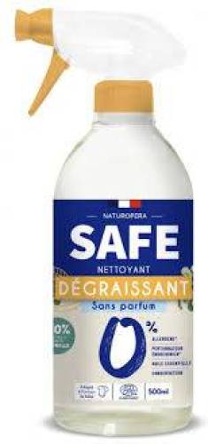 Degresant multisuprafete cu pulverizator, fara parfum, fara alergeni, eco-bio, 500 ml, Safe