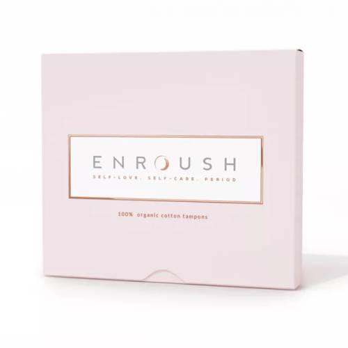TAMPOANE BUMBAC ORGANIC - NORMAL, 16 bucati, ENROUSH
