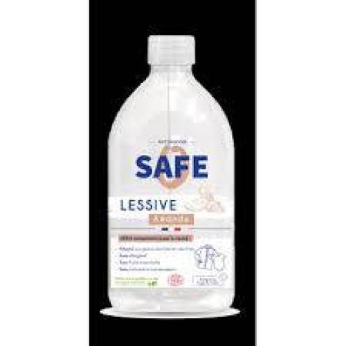 Detergent pentru rufe cu parfum de migdale, fara alergeni, eco-bio, 1000 ml, Safe