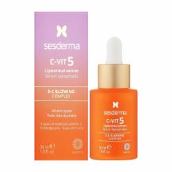 Ser lipozomal cu 5 tipuri de vitamina C C-VIT, 30 ml, Sesderma