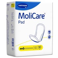 Tampoane pentru incontinenta MoliCare Pad 3 picaturi, 30 bucati, Hartmann