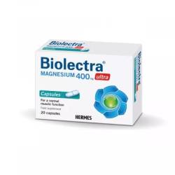 Biolectra Magnesium Ultra 400 mg, 20 capsule, Vedra
