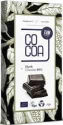 Ciocolata neagra 80% cacao, eco-bio, 50 g, Cocoa