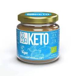 Crema de migdale cu ulei de cocos MCT, Keto, eco-bio, 200 g, Cocoa
