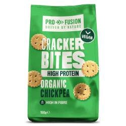 Crackers proteici cu faina de naut, eco-bio, 150 g, Profusion