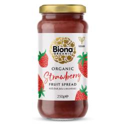 Gem de capsuni fara zahar, eco-bio, 250 g, Biona