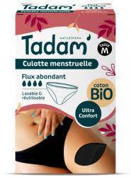 Chilot menstrual din bumbac, reutilizabil, flux abundent, marimea M, Tadam