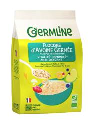 Fulgi de ovaz germinat, eco-bio, 350 g, Germline