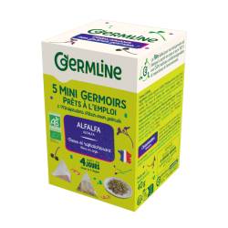 Mini germinatoare cu seminte de alfalfa, eco-bio, 5 bucati x 8g, 40 g, Germline