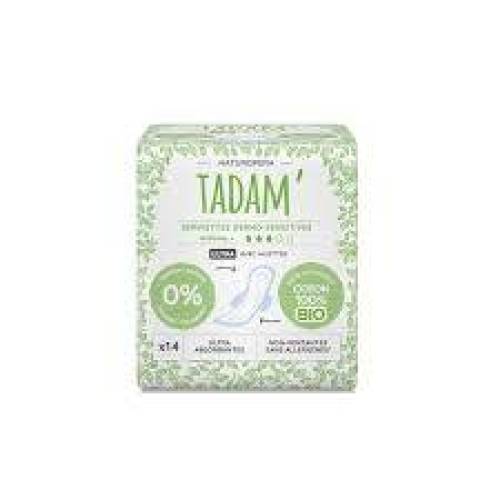 Absorbante hipoalergenice Ultra Normal +, eco-bio, 14 bucati, Tadam