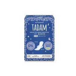 Absorbante hipoalergenice de noapte, Ultra +, eco-bio, 10 bucati, Tadam