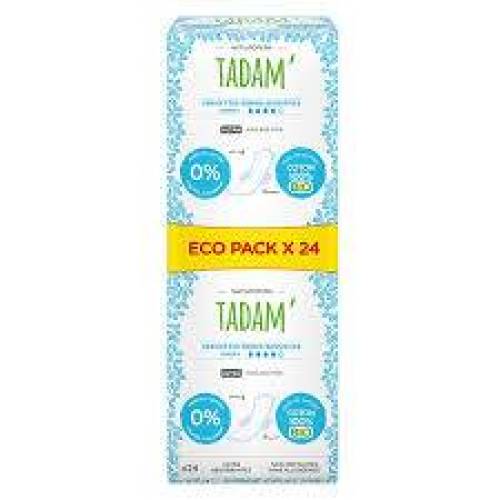 Absorbante hipoalergenice Ultra Super +, eco-bio, 24 bucati, Tadam