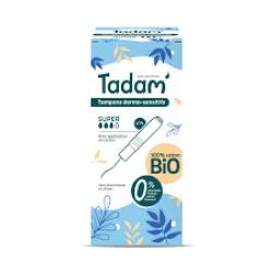 Tampoane hipoalergenice cu aplicator, Super, eco-bio, 16 bucati, Tadam
