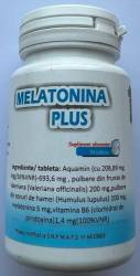 Melatonina plus cu magneziu, valeriana si hame, 30tb - Herbs
