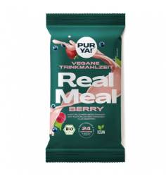 Real Meal Berry, bautura cu fructe de padure si multivitamine, 110 g, Pur Ya