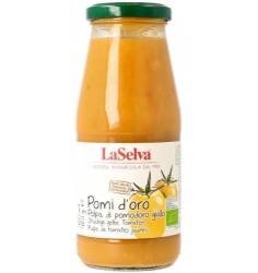Piure de rosii galbene, eco-bio, 425 g, LaSelva