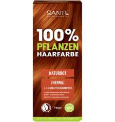 Vopsea pentru par, pe baza de plante, Roscat natural, eco-bio, 100 g, Sante