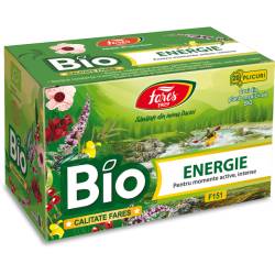 Ceai Energie, F151, eco-bio, 20 plicuri, Fares
