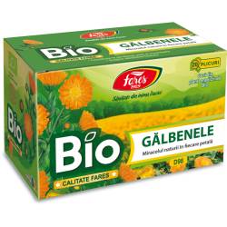 Ceai Galbenele, D98, eco-bio, 20 plicuri, Fares